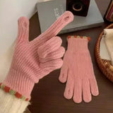 Lightweight Knitted Gloves - Trendsi - Flyclothing LLC