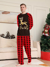 Full Size Family Matching Christmas Pajamas Set with Reindeer Graphic Plus Size - Trendsi - Flyclothing LLC