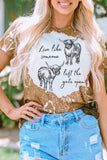 Graphic Round Neck Short Sleeve T-Shirt - Trendsi - Flyclothing LLC