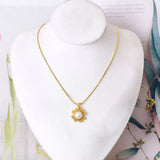 18K Gold-Plated Flower Jewelry Set - Trendsi - Flyclothing LLC