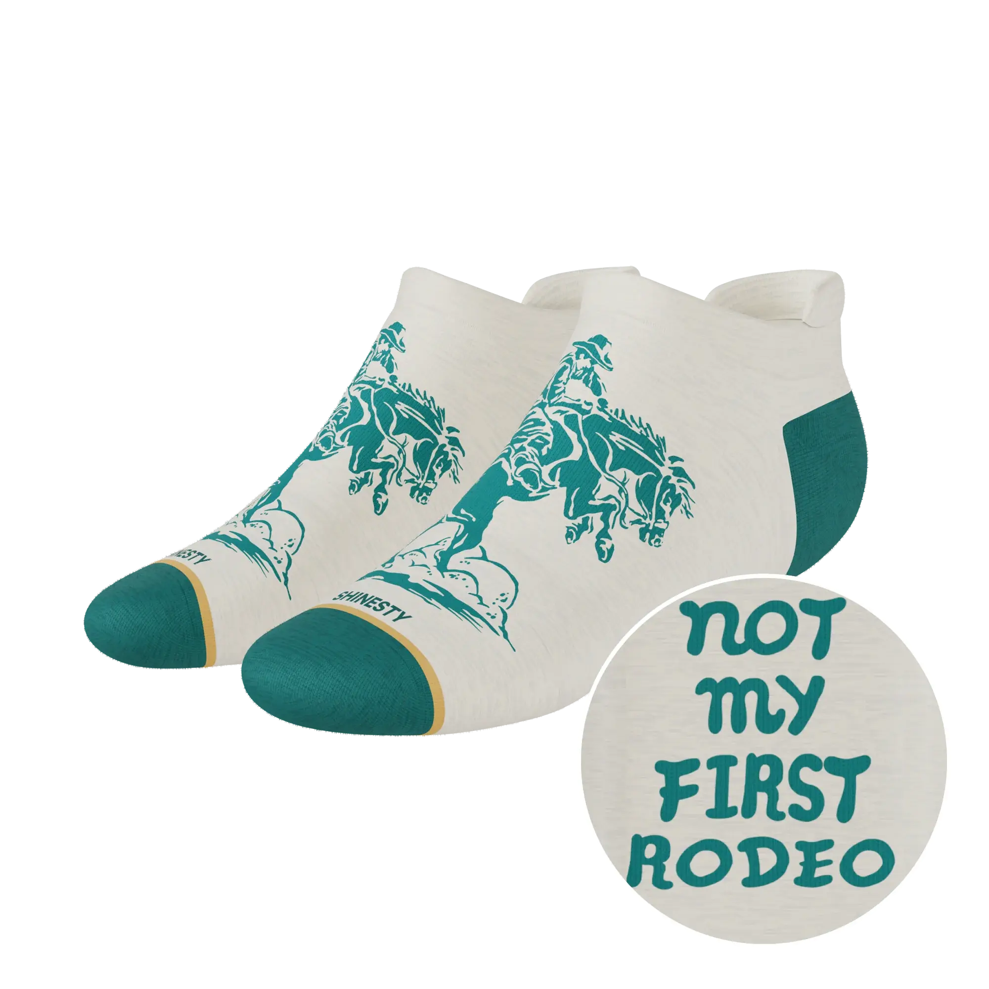 The 2nd Rodeo | Rodeo Heel Hammock™ Ankle Socks - Shinesty - Flyclothing LLC