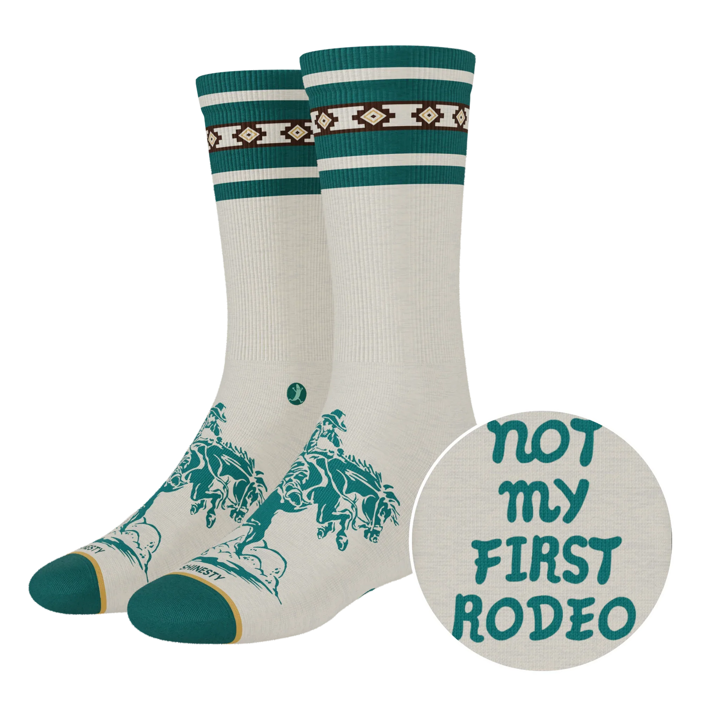The 2nd Rodeo | Rodeo Heel Hammock™ Crew Socks - Shinesty - Flyclothing LLC
