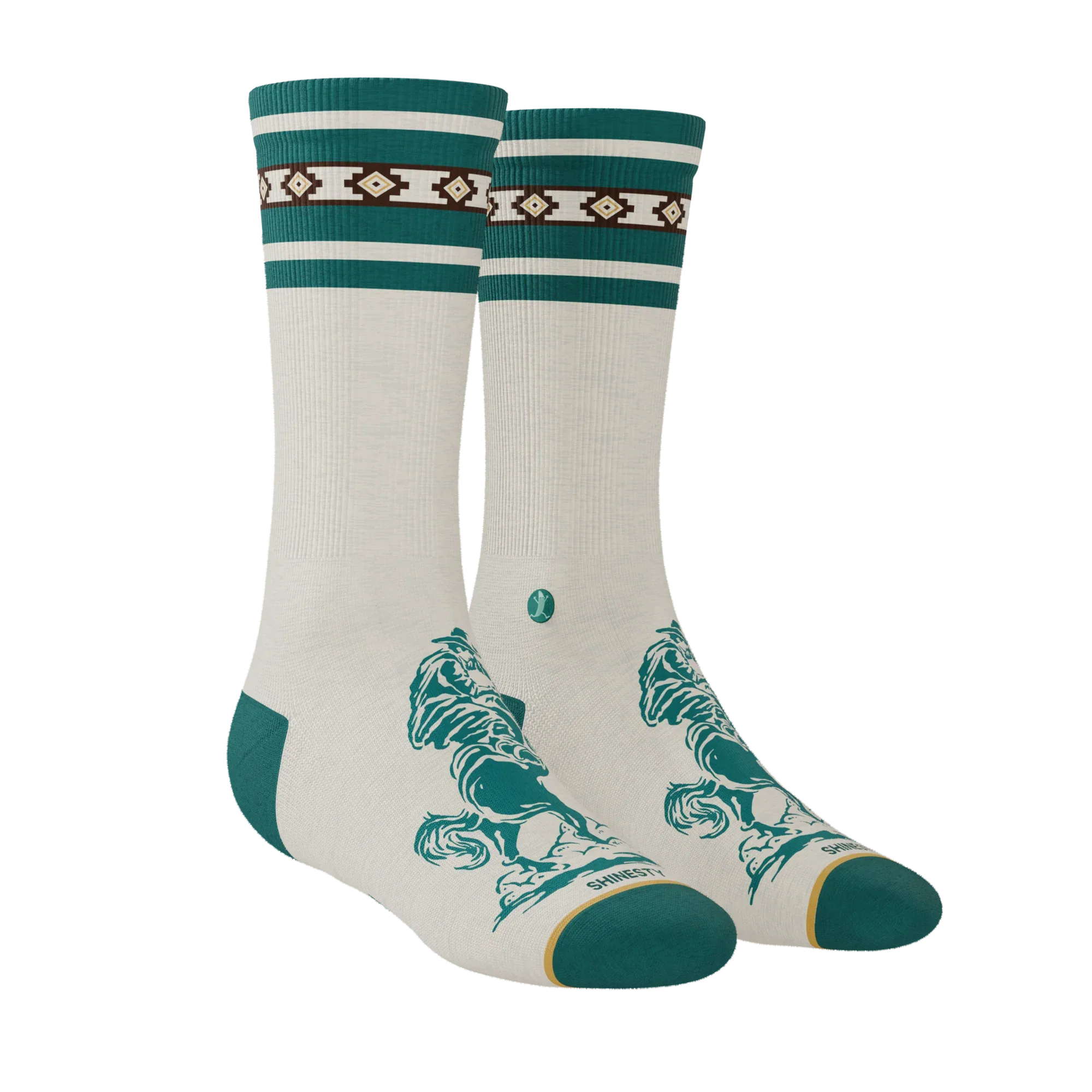 The 2nd Rodeo | Rodeo Heel Hammock™ Crew Socks - Shinesty - Flyclothing LLC