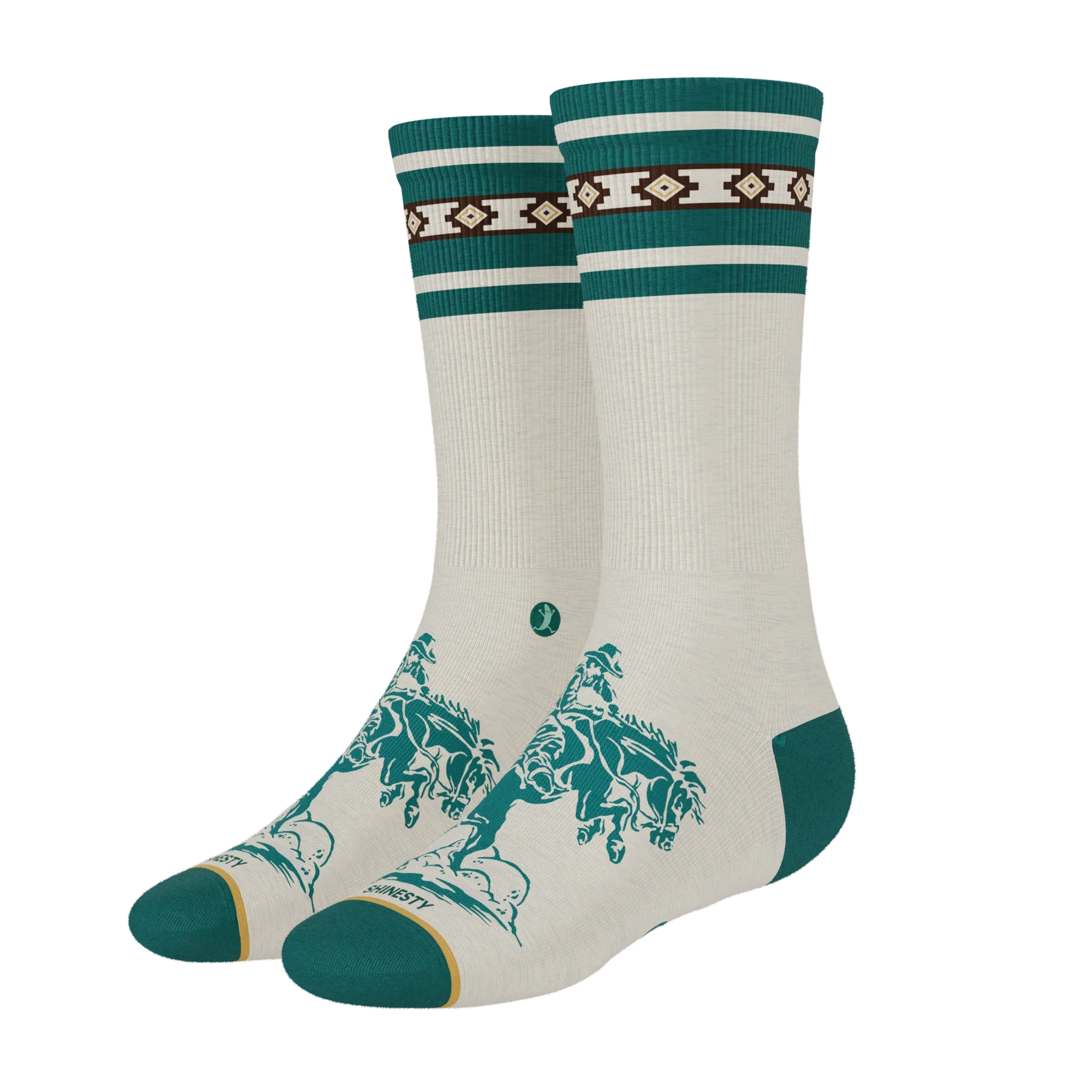 The 2nd Rodeo | Rodeo Heel Hammock™ Crew Socks - Shinesty - Flyclothing LLC
