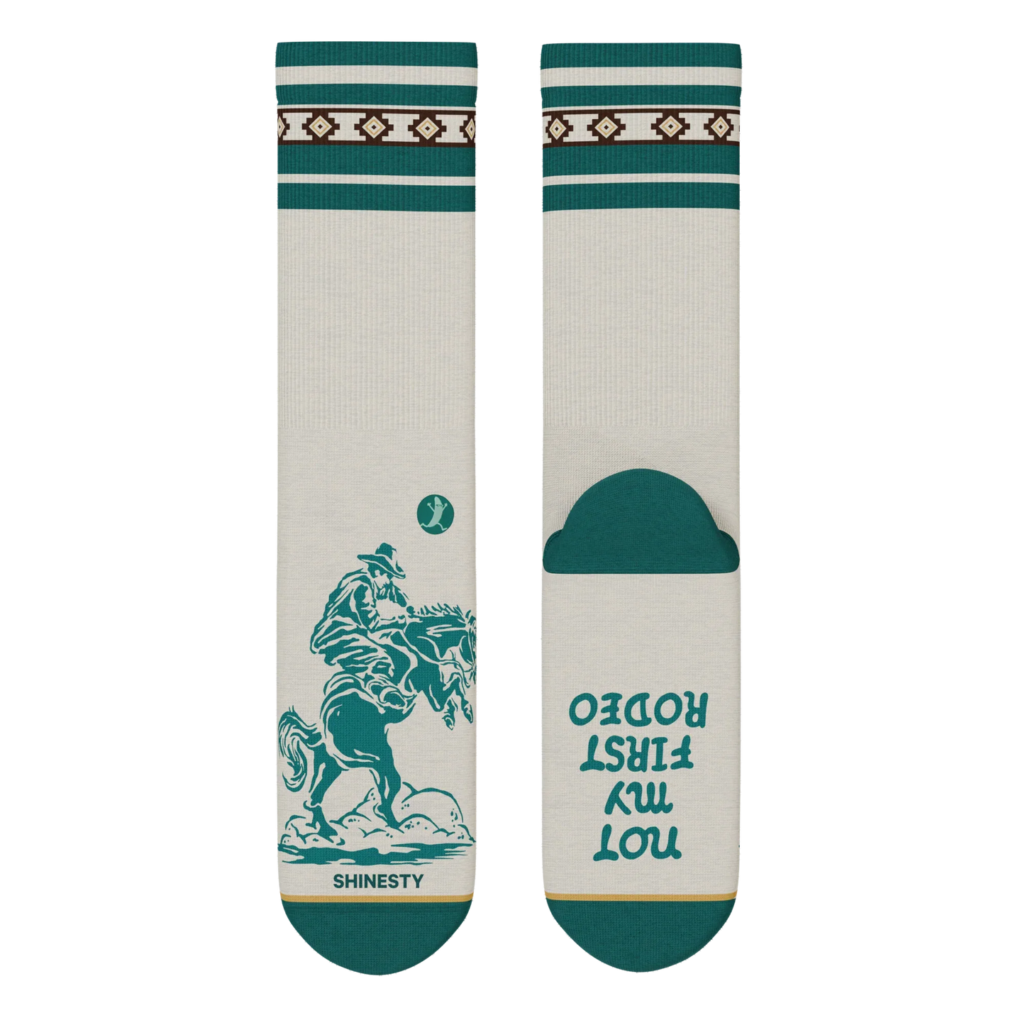 The 2nd Rodeo | Rodeo Heel Hammock™ Crew Socks - Shinesty - Flyclothing LLC