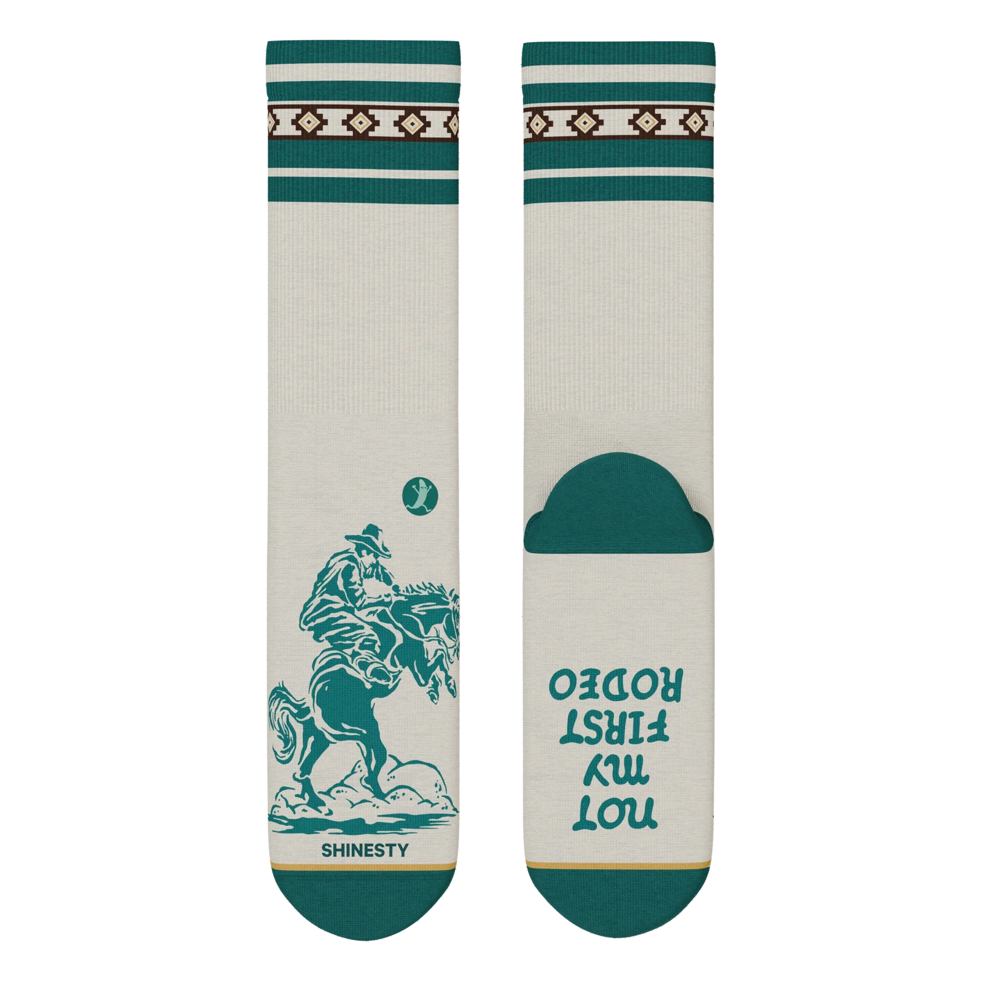 The 2nd Rodeo | Rodeo Heel Hammock™ Crew Socks - Shinesty - Flyclothing LLC