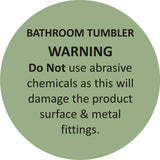 Brass Inlay Bathroom Set of 5 - Artisan Furniture - Flyclothing LLC
