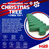 Christmas Tree Nylon Dog Chew Toy for Aggressive Chewers | USA Made & FDA Compliant - SodaPup/True Dogs, LLC - Flyclothing LLC
