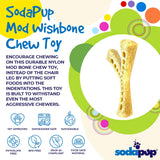 MOD Wishbone Nylon Dog Chew Toy for Aggressive Chewers | USA Made - SodaPup/True Dogs, LLC - Flyclothing LLC