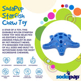 Starfish Nylon Dog Chew Toy for Aggressive Chewers | USA Made | SodaPup - SodaPup/True Dogs, LLC - Flyclothing LLC