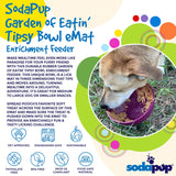 Garden of Eatin' Tipsy Bowl - Wobble Lick Mat for Dogs & Cats | USA Made - SodaPup/True Dogs, LLC - Flyclothing LLC
