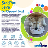 Java eBowl Deep Slow Feeder Dog Bowl for Enrichment | USA Made - SodaPup/True Dogs, LLC - Flyclothing LLC