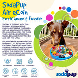 Air Nylon eCoin Lick Mat for Dogs - Durable Enrichment Toy | SodaPup - SodaPup/True Dogs, LLC - Flyclothing LLC