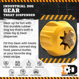 Gear eDispenser - Durable Rubber Yak Chew Holder & Treat Pocket | USA Made - SodaPup/True Dogs, LLC - Flyclothing LLC