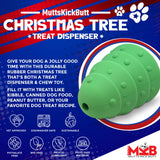 Christmas Tree Dog Toy - Durable Rubber Chew Toy for Large Dogs | USA Made - SodaPup/True Dogs, LLC - Flyclothing LLC