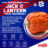 Jack O' Lantern Dog Toy - Durable Halloween Chew Toy for Large Dogs | USA Made - SodaPup/True Dogs, LLC - Flyclothing LLC
