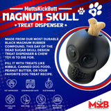 Magnum Sugar Skull Dog Chew Toy & Treat Dispenser - USA Made | SodaPup - SodaPup/True Dogs, LLC - Flyclothing LLC