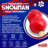 Snowman Dog Toy - Durable Winter Chew Toy for Large Dogs | USA Made - SodaPup/True Dogs, LLC - Flyclothing LLC