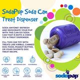 Can Toy Rubber Dog Chew Toy for Average Chewers | Treat Dispenser | USA Made - SodaPup/True Dogs, LLC - Flyclothing LLC