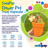 Large Flower Pot eCup Dog Treat Dispenser | Durable USA-Made Enrichment Toy | SodaPup - SodaPup/True Dogs, LLC - Flyclothing LLC