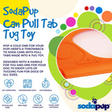 Pop Top Rubber Tug Toy for Interactive Play | Heavy Chewers | USA Made | SodaPup - SodaPup/True Dogs, LLC - Flyclothing LLC