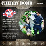 USA-K9 Cherry Bomb Rubber Dog Chew Toy | K9 Handler Reward Toy | USA Made - SodaPup/True Dogs, LLC - Flyclothing LLC
