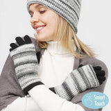 3 In 1 Multi Colored Touch Smart Gloves - Madeline Love - Flyclothing LLC