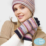 3 In 1 Multi Colored Touch Smart Gloves - Madeline Love - Flyclothing LLC