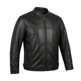 Cannonball - Men's Leather Motorcycle Jacket - Unik Just for Bikers - Flyclothing LLC