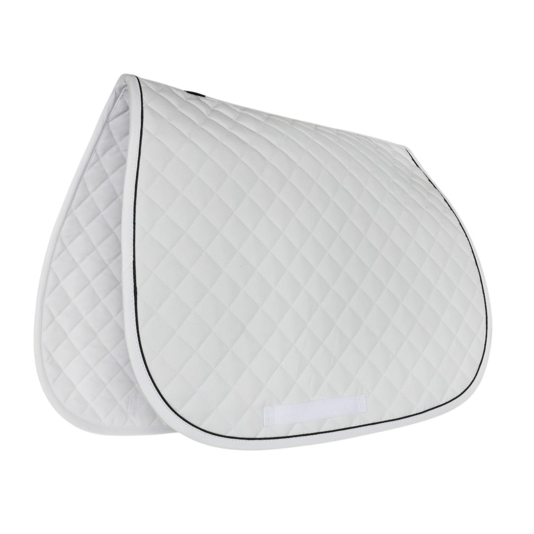 TuffRider Quilted All-Purpose Piped Saddle Pad - Breeches.com - Flyclothing LLC