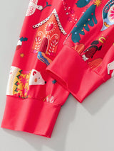 Children's Christmas Print Pajama Set - Trendsi - Flyclothing LLC