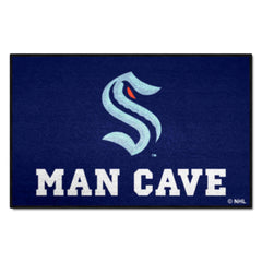 Seattle Kraken Man Cave Starter Mat Accent Rug - 19in. x 30in. - Seattle Kraken