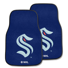 Seattle Kraken Front Carpet Car Mat Set - 2 Pieces - Seattle Kraken