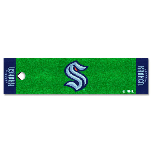 Seattle Kraken Putting Green Mat - 1.5ft. x 6ft.