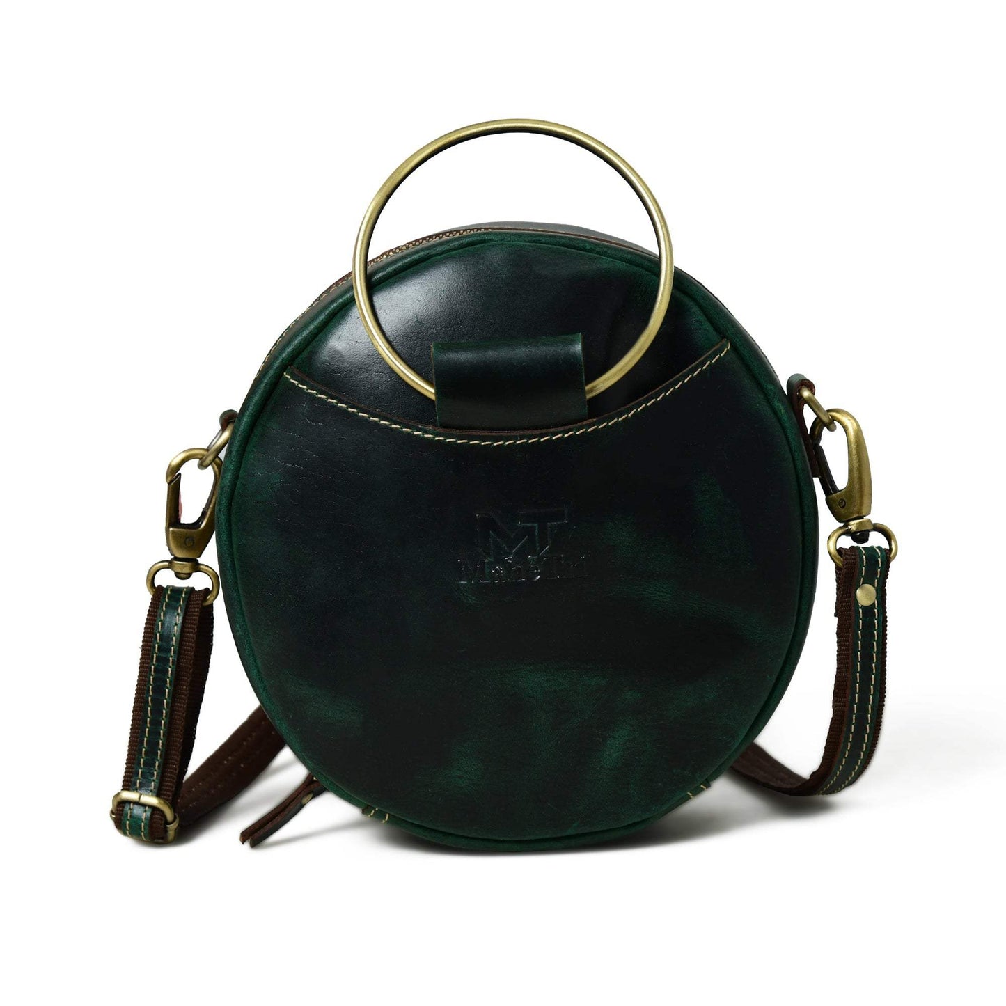 Rosie Sling Circle Bag - Classy Leather Bags - Flyclothing LLC