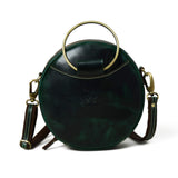 Rosie Sling Circle Bag - Classy Leather Bags - Flyclothing LLC