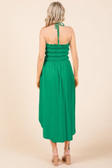 Culture Code Tie Back Shirring Dress with Pockets - Trendsi