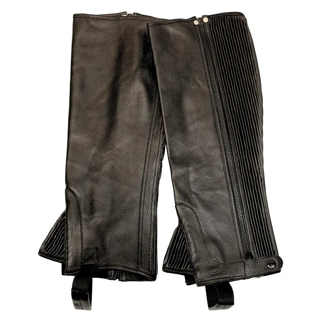 TuffRider Plus Rider Full Grain Half Chaps - Breeches.com - Flyclothing LLC