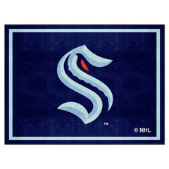 Seattle Kraken 8ft. x 10 ft. Plush Area Rug - Seattle Kraken