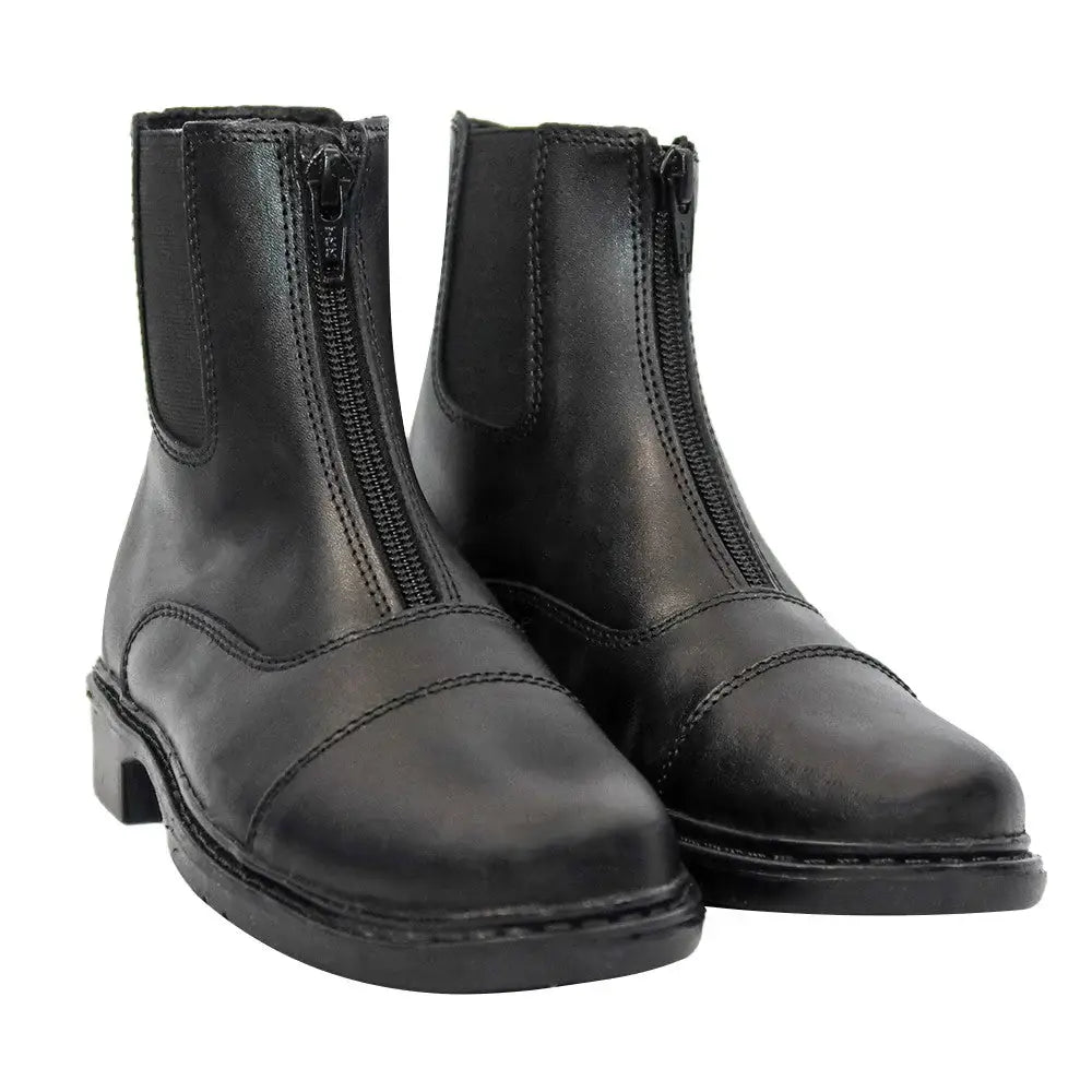 TuffRider Children's Perfect Front Zip Paddock Boots - Breeches.com - Flyclothing LLC