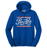 Pepsi Cola Pullover Hooded Sweatshirt - Blue