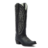 TuffRider Women Cody Embroidered Leather Snip Toe Western Boots - Breeches.com - Flyclothing LLC