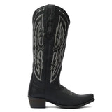TuffRider Women Cody Embroidered Leather Snip Toe Western Boots - Breeches.com - Flyclothing LLC