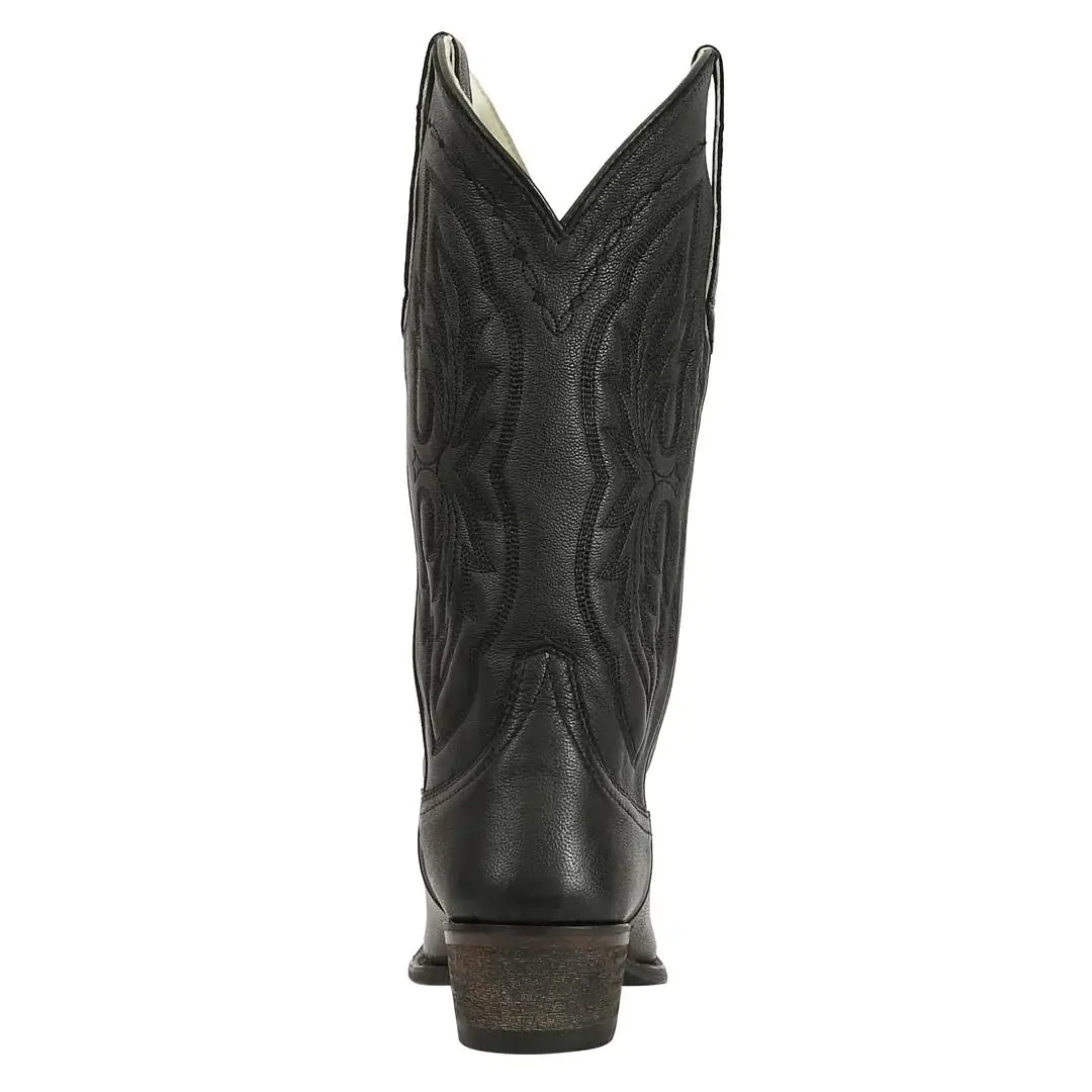 TuffRider Women Cowtown Mid Height Embroidered Leather Snip Toe Western Boots - Breeches.com - Flyclothing LLC