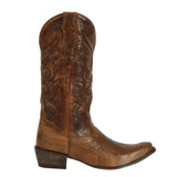 TuffRider Women Cowtown Mid Height Embroidered Leather Snip Toe Western Boots - Breeches.com - Flyclothing LLC