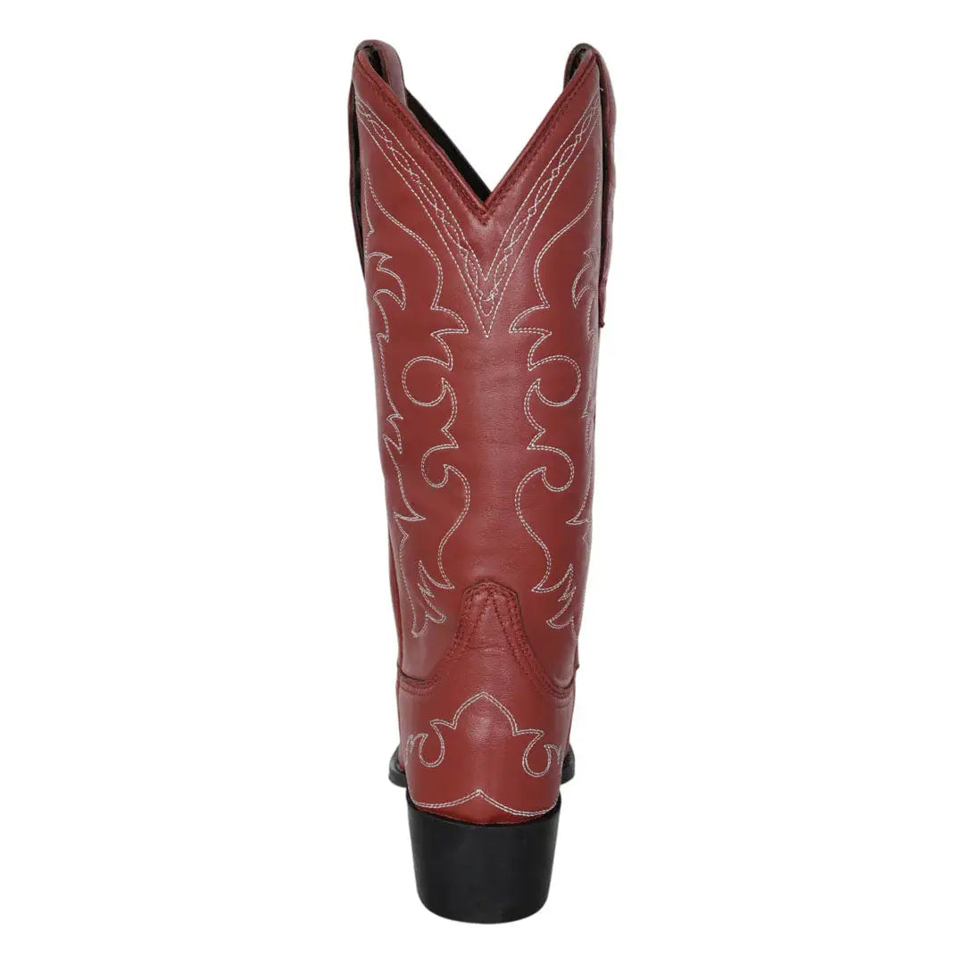 TuffRider Womens Snip Toe Paris Embroidered Western Boots - Breeches.com - Flyclothing LLC
