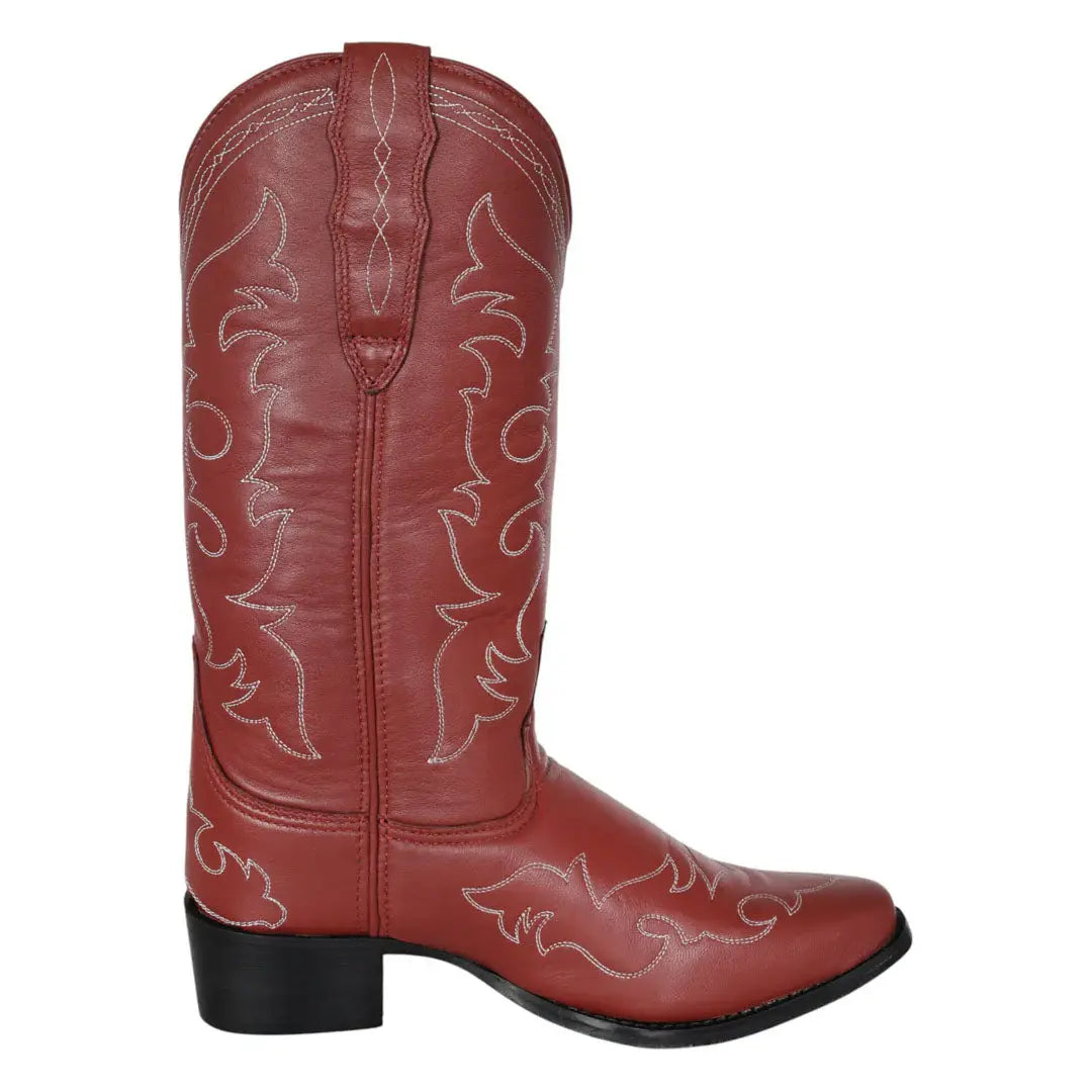 TuffRider Womens Snip Toe Paris Embroidered Western Boots - Breeches.com - Flyclothing LLC