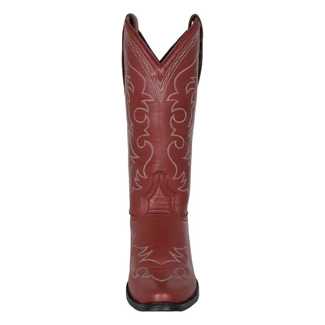 TuffRider Womens Snip Toe Paris Embroidered Western Boots - Breeches.com - Flyclothing LLC