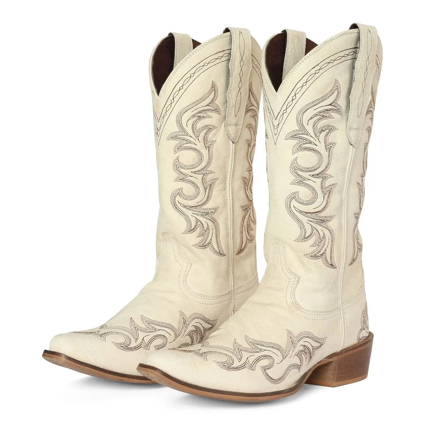 TuffRider Womens Snip Toe Paris Embroidered Western Boots - Breeches.com - Flyclothing LLC