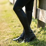 The Hinterland TuffRider Ladies Convertible Riding Boots – Use as Paddock or Tall Boots - Breeches.com - Flyclothing LLC